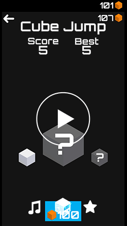 play html5 Cube Jump