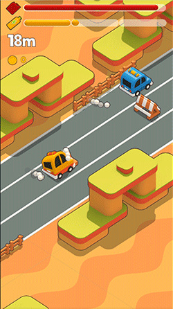 play html5 Desert Road