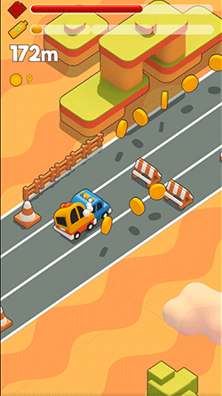 play html5 Desert Road