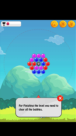 play html5 Dino Bubbles