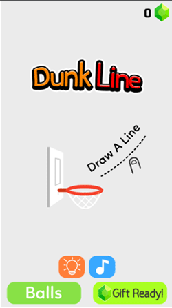 Dunk Line game play