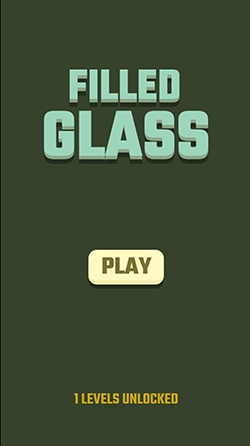 Filled Glass game play