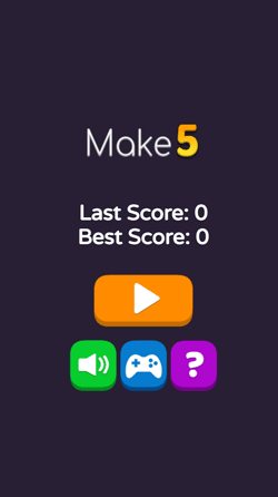 Make5 game play