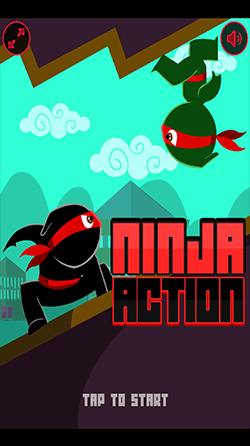 Ninja Action game play