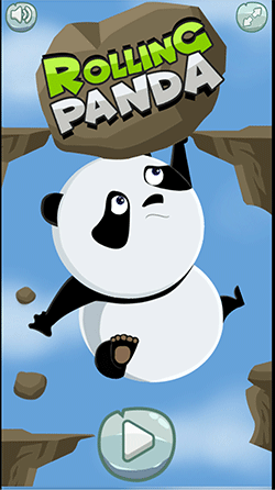 Rolling Panda game play